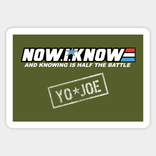 80's retro Joe Sticker